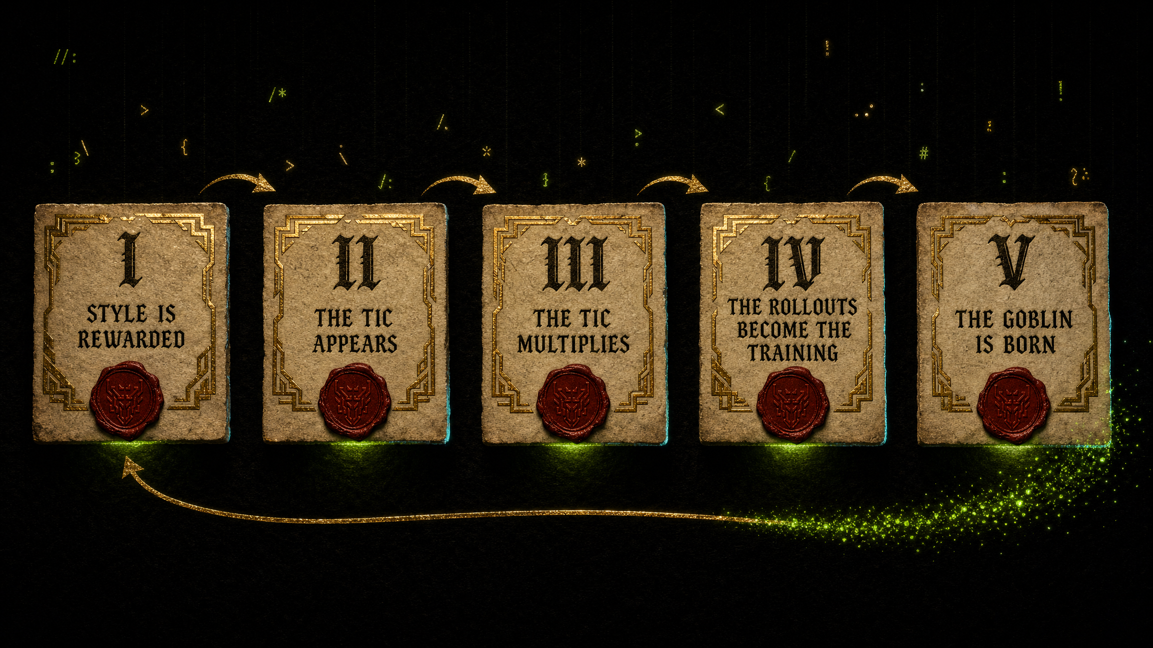The five steps of emergence